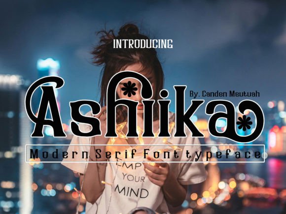 Ashika: A Serif Font Built for Real Design Work