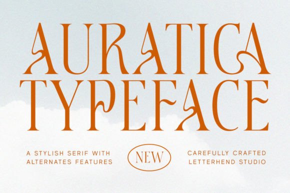 Auratica Typeface Review: A Serif Font with Character for Brand Designers
