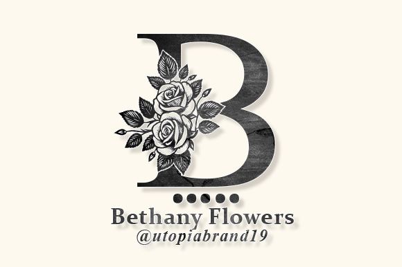 Bethany Flowers Monogram: A Decorative Font for Brand Storytelling