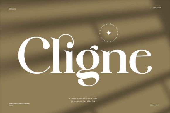 Cligne Serif Font Brings Elegance to Handcrafted Products