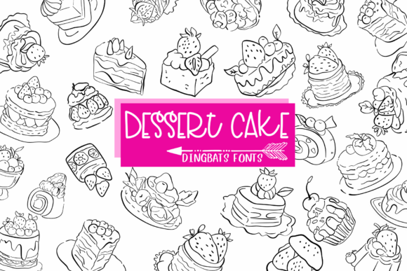 Dessert Cake Font: Why This Dingbat Typeface Works for Web Headers