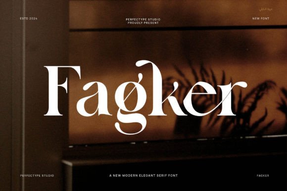 Fagker: A Serif Font for Editorial Design and Readable Content