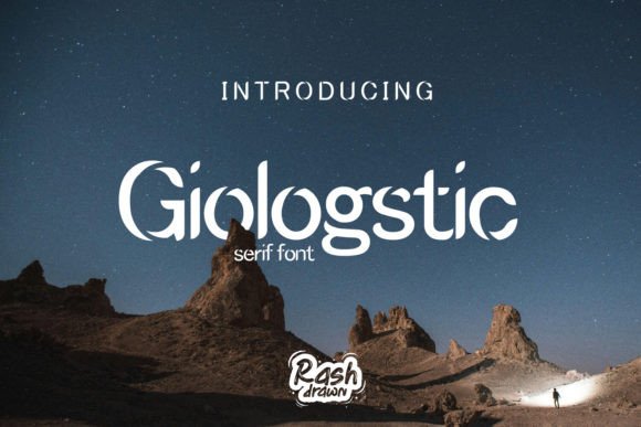 Giologstic: A Serif Font That Makes Your Small Brand Look Established