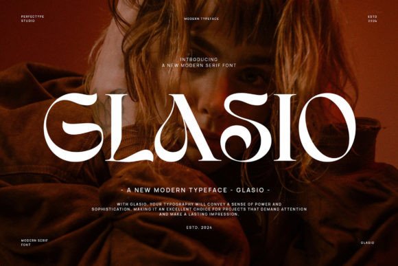 Glasio Serif Font: A Campaign Story About Clarity and Recognition