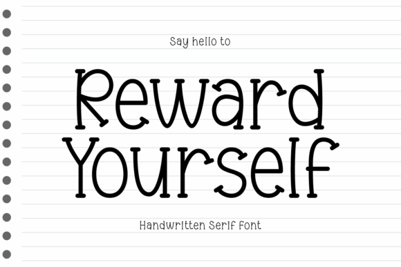 Handwritten Serif Font for Creative Makers