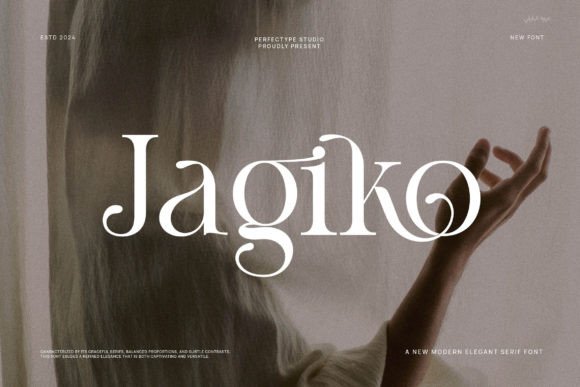 Jagiko: A Serif Font That Elevates Web Design
