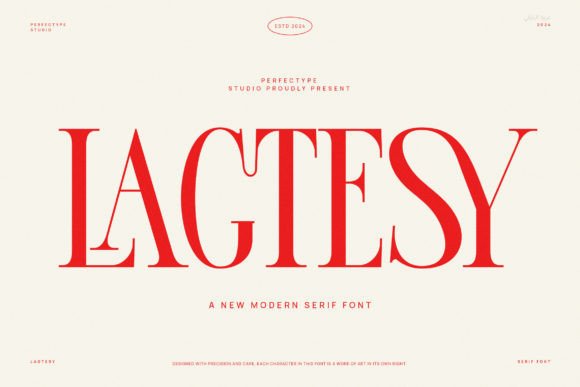 Lagtesy: A Serif Font for Editorial Design