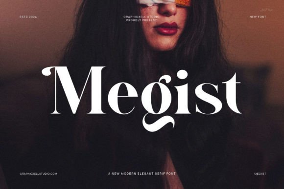 Megist Brings Elegant Ligatures to Modern Serif Font Design