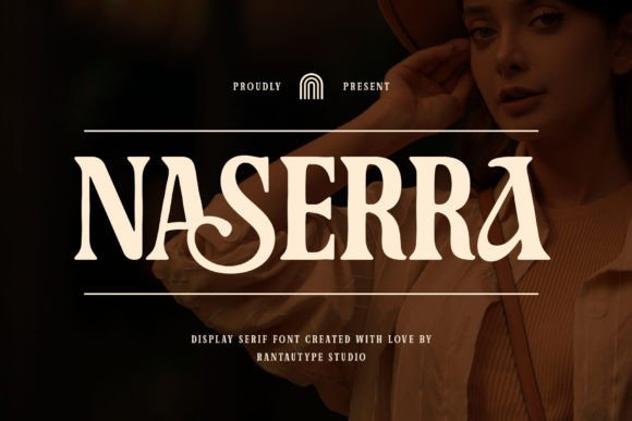 Naserra: A Bold Serif Font That Brings Character to Real Brand Work