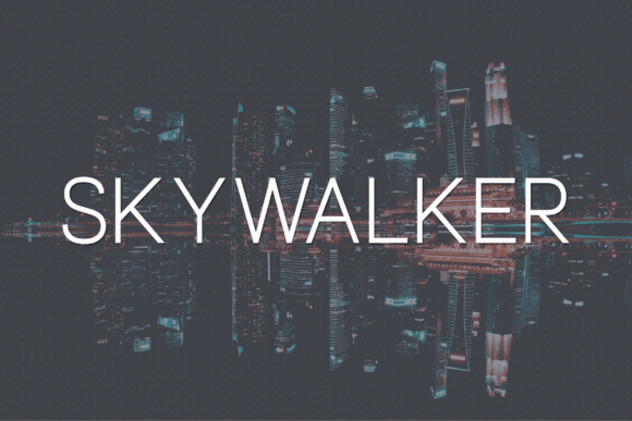 Sk Skywalker: A Versatile Sans Serif Font