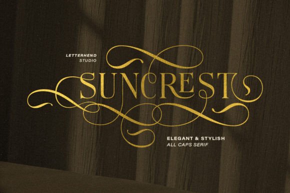 Suncrest: A Serif Font That Elevates Digital Storytelling