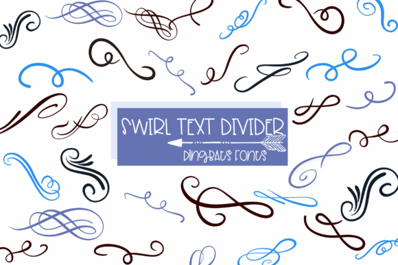 Swirl Text Divider: A Font Review for Web Designers