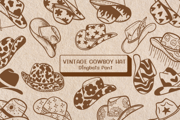Vintage Cowboy Hat Font Review for Campaign Designers