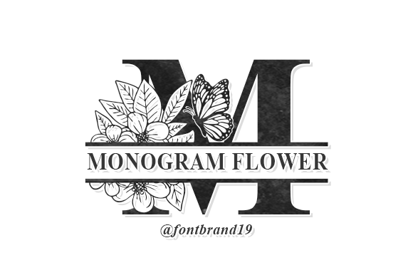 Why Split Monogram Flower Font Elevates Small Business Branding